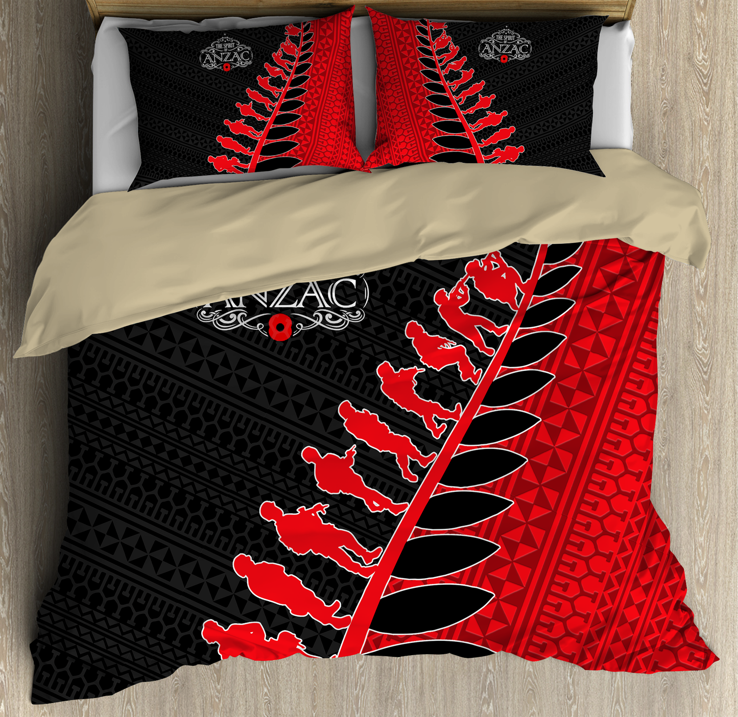 Premium Bedding Set  Anzac Day ML