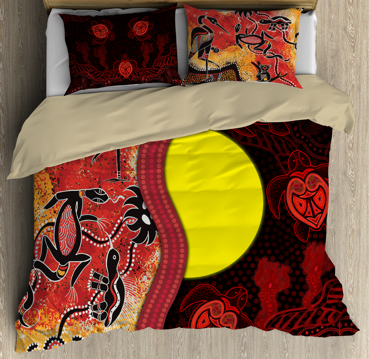 Aboriginal Turtle Bedding Set TN