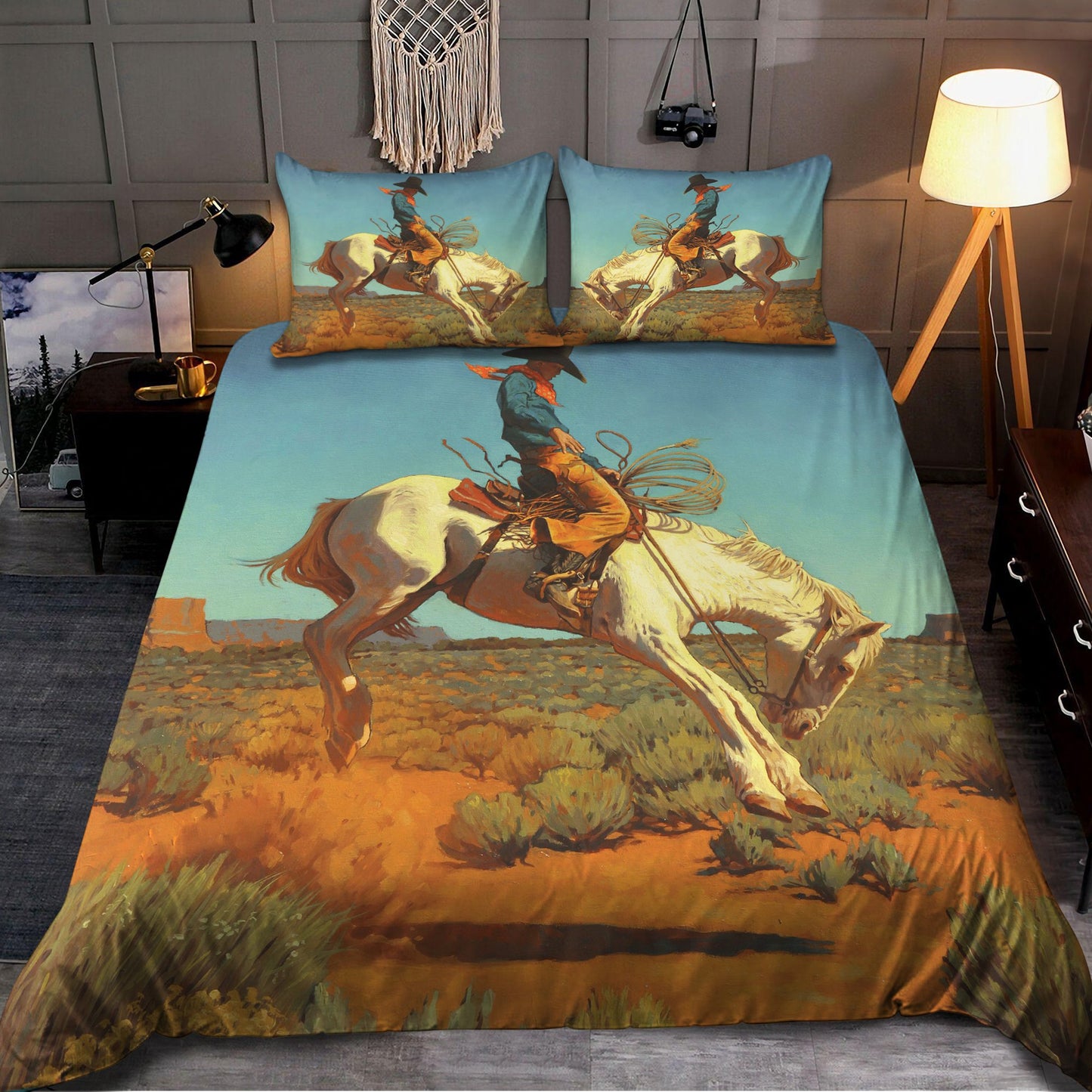 Cowboy 3D All Over Printed Bedding Set