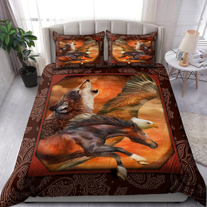 Native American 3D All Over Printed Bedding Set