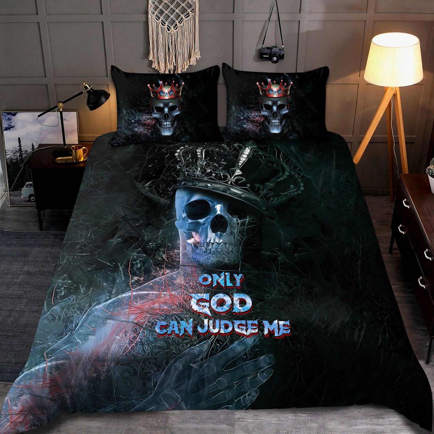 The Righteous  Skull Bedding Set AM122027