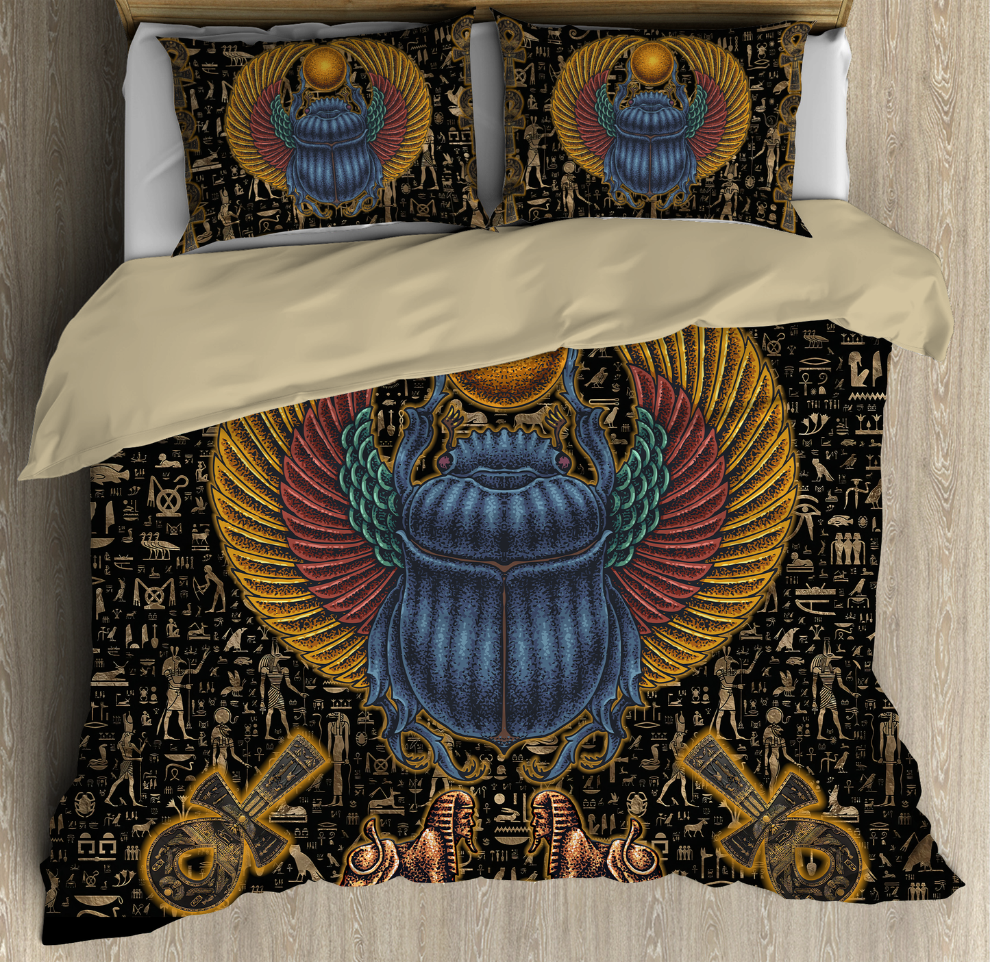 Ancient Egypt 3D All Over Printed Bedding Set