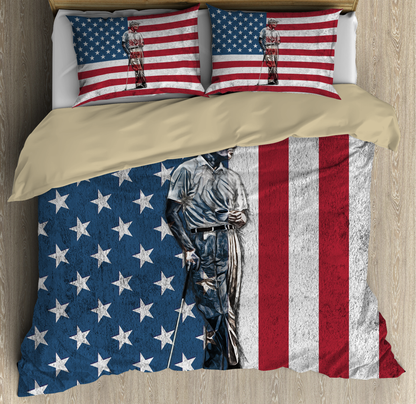 Golf Lover 3D Printed Bedding Set