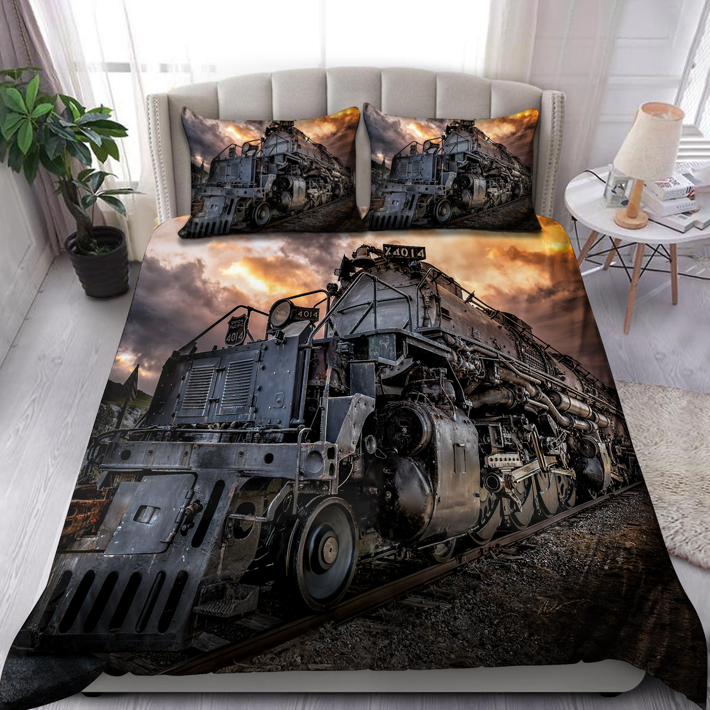Railroad Bedding Set TNA16032106