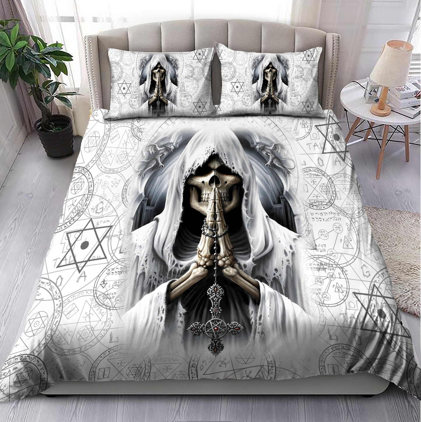 God Of Death Skull Bedding Set MH11092003.S1