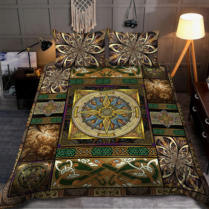 Celtic Compass 3D All Over Printed Bedding Set