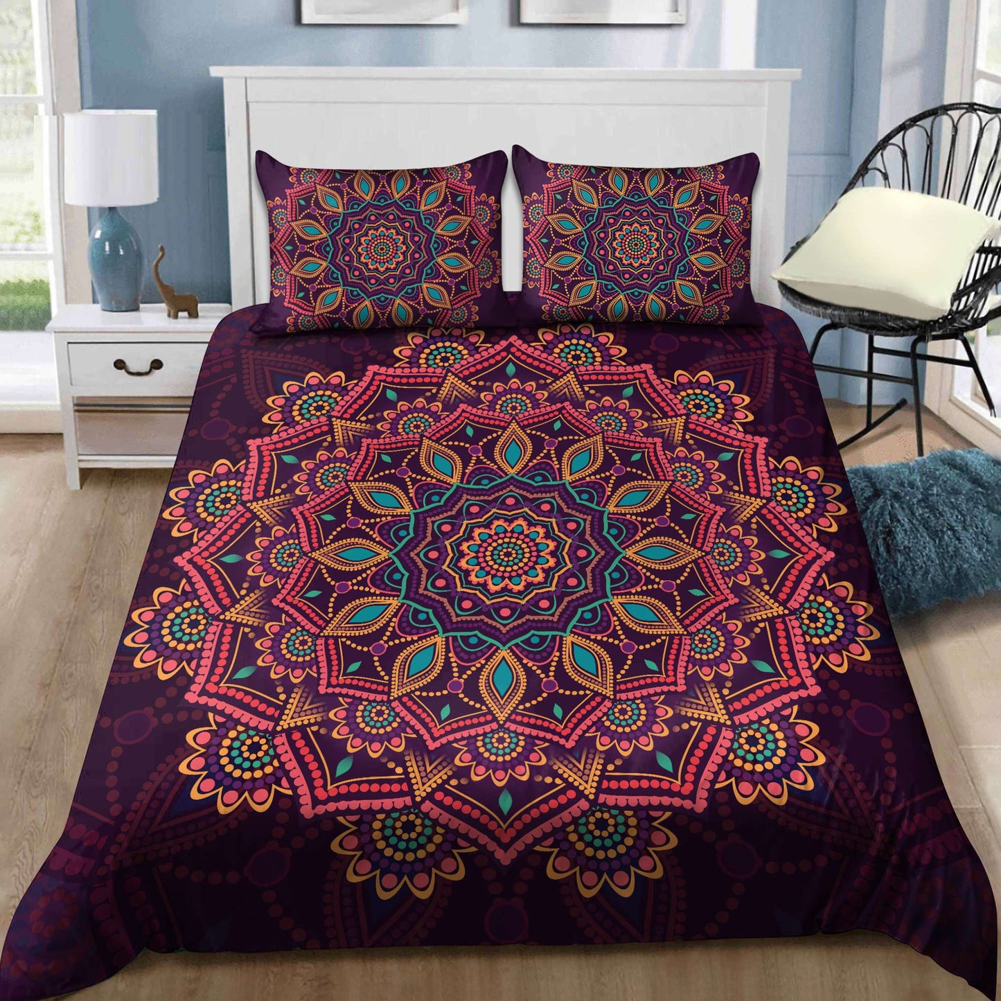Mandala 3D All Over Printed Bedding Set