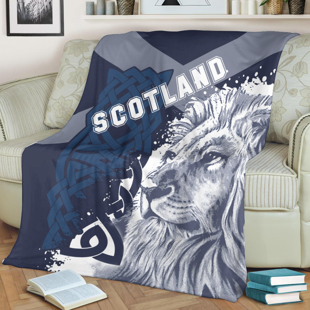 Premium Scotland Lion Blanket
