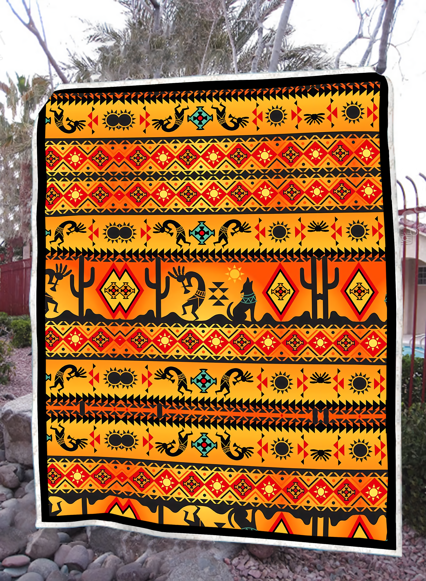 Native American Soft and Warm Blanket