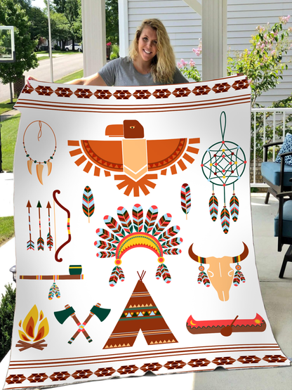 Native American Soft and Warm Blanket