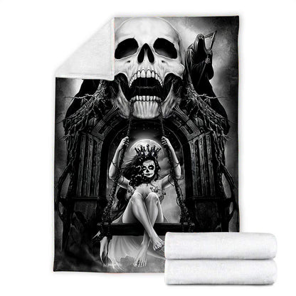 Premium Black Reaper Blanket
