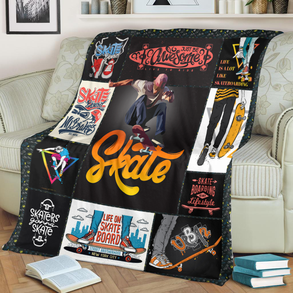 Premium Skateboard Blanket