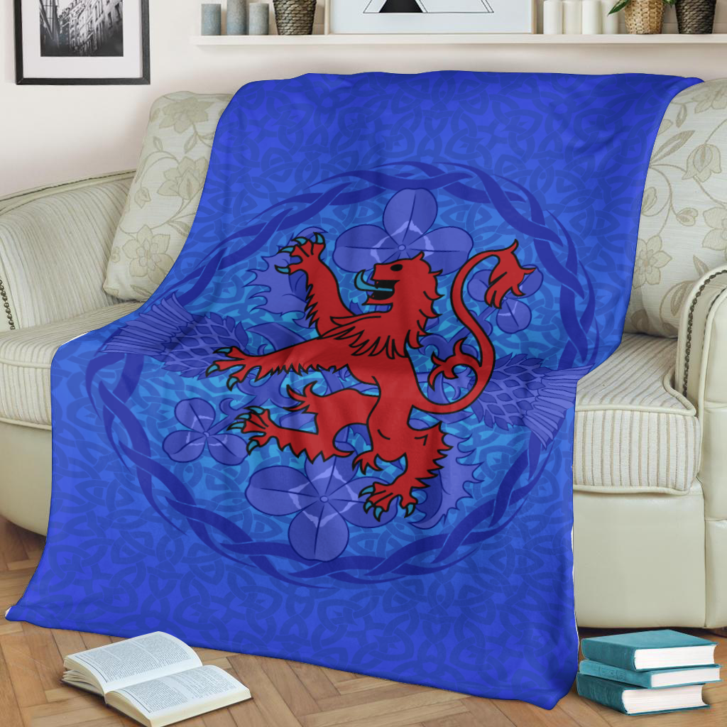 Premium Scotland Lion Blanket