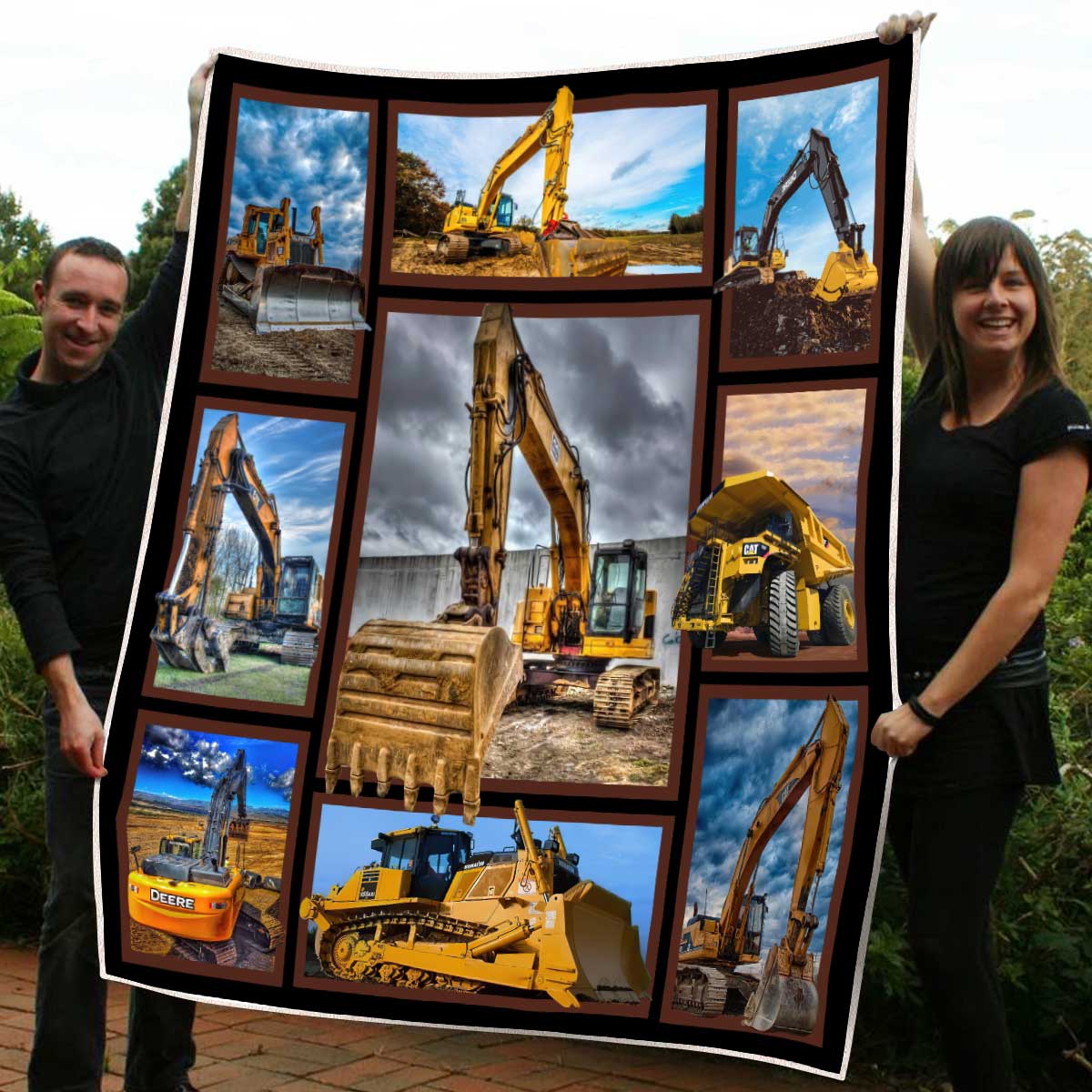 Excavator Soft and Warm Blanket XT