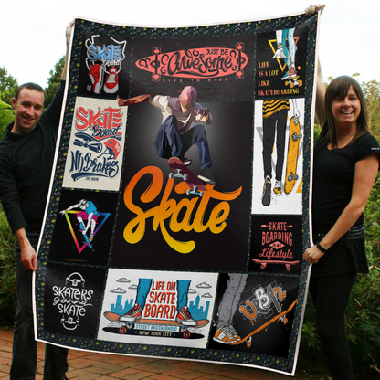Premium Skateboard Blanket