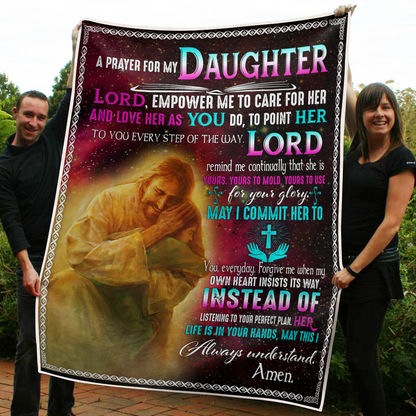 Jesus Sherpa Blanket