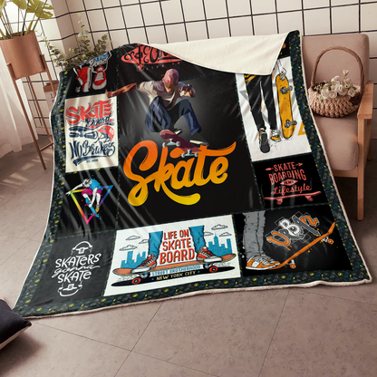 Premium Skateboard Blanket