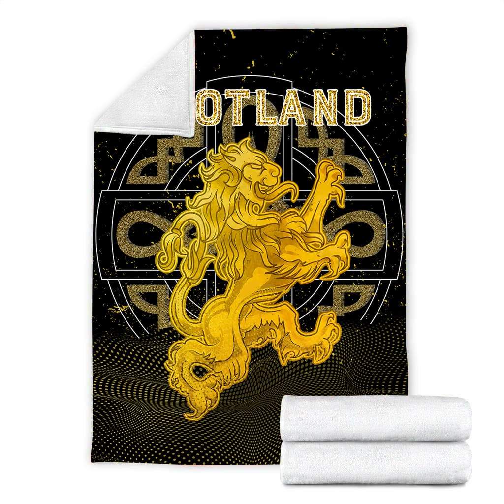 Premium Scotland Lion Blanket