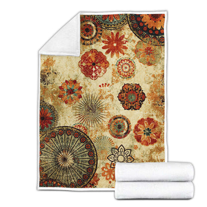 Mandala 3D All Over Printed Blanket