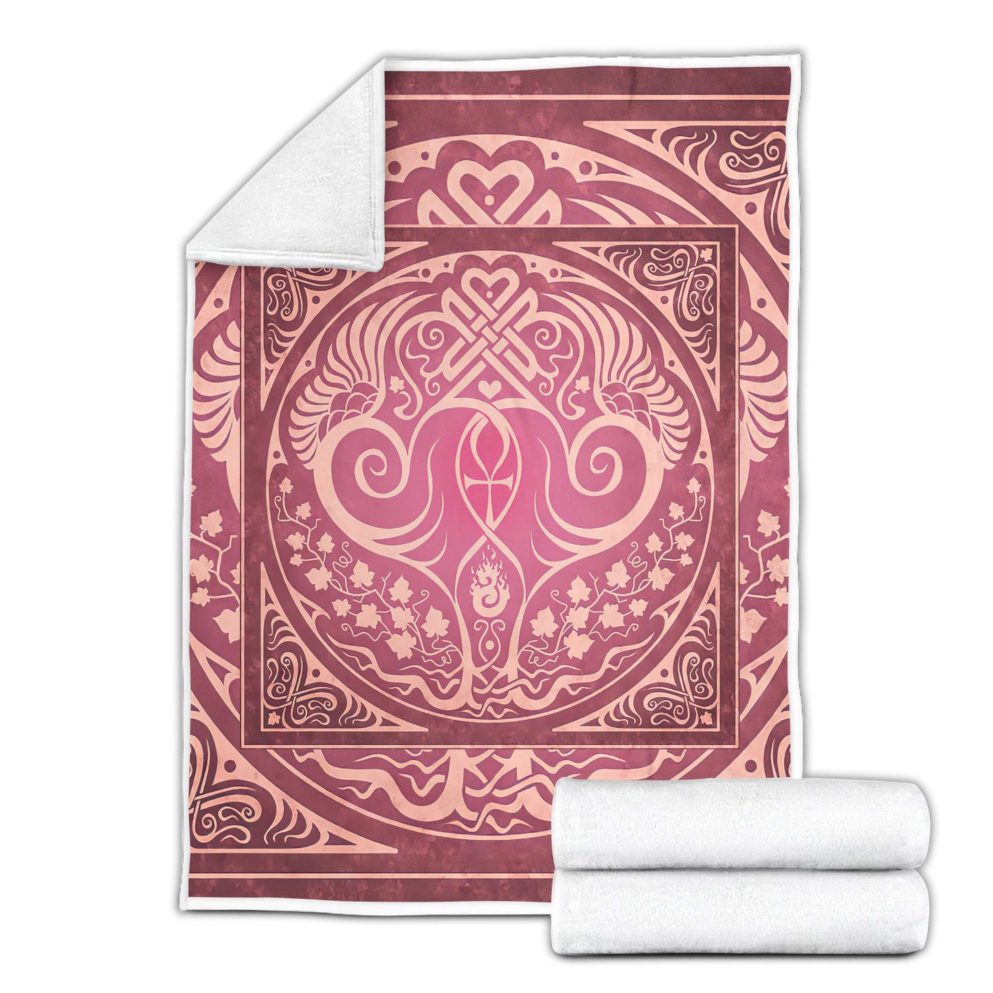 Mandala 3D All Over Printed Blanket