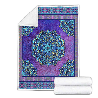 Mandala 3D All Over Printed Blanket