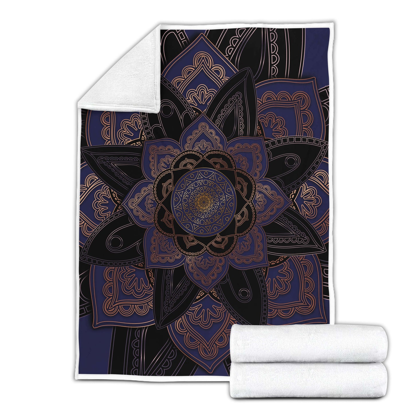 Mandala 3D All Over Printed Blanket