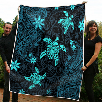 Premium Three Turtles Blanket