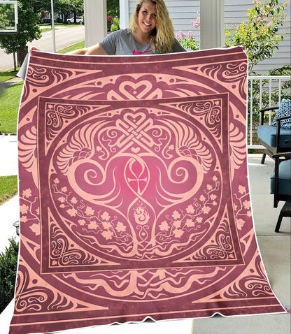 Mandala 3D All Over Printed Blanket