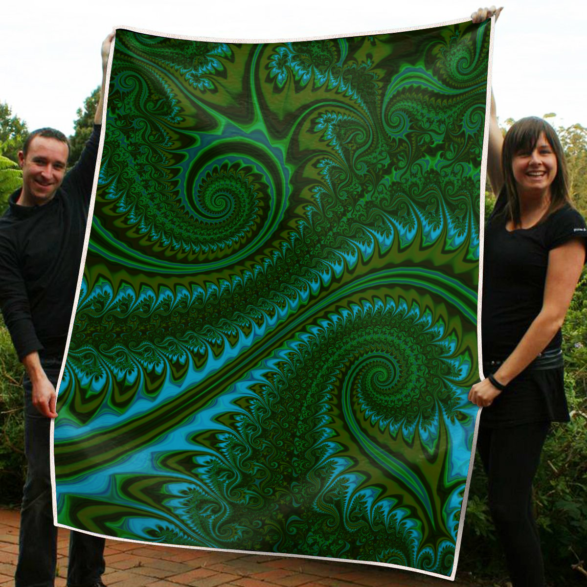 Premium Koru Fern Blanket