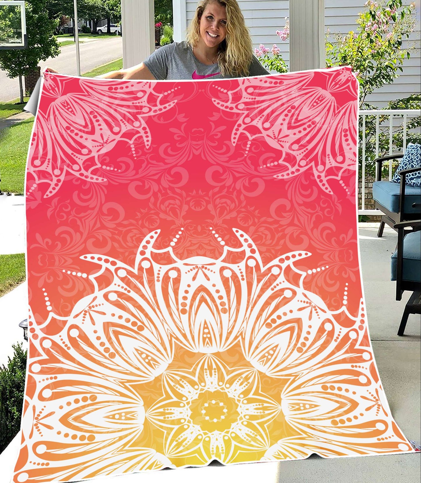Mandala 3D All Over Printed Blanket AM01022105