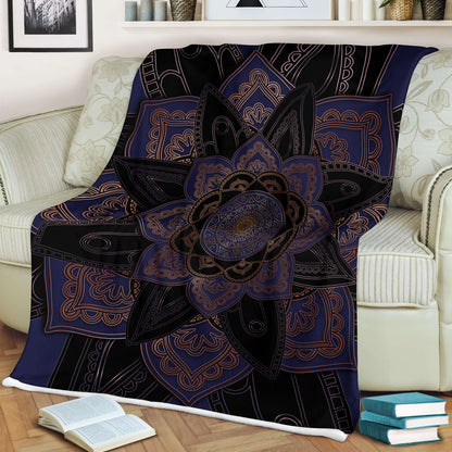 Mandala 3D All Over Printed Blanket