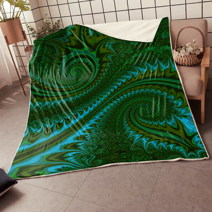 Premium Koru Fern Blanket