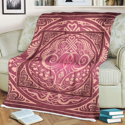 Mandala 3D All Over Printed Blanket