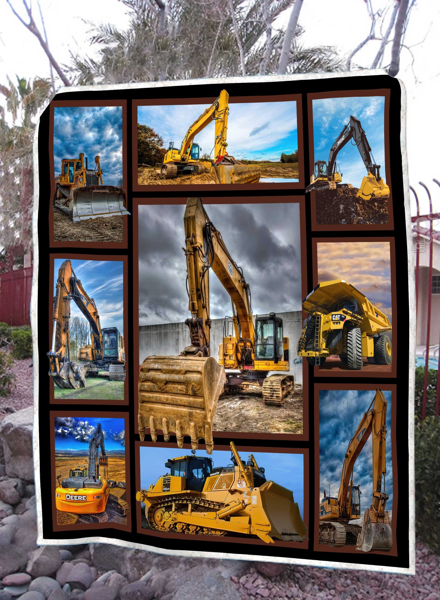 Excavator Soft and Warm Blanket XT