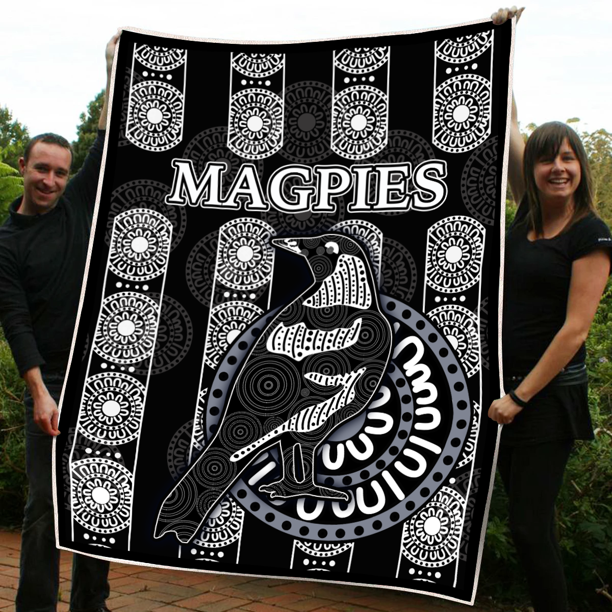 Premium Magpies Blanket