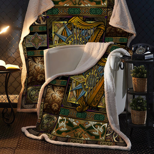 Celtic 3D All Over Printed Blanket
