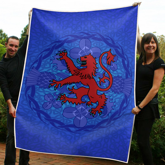 Premium Scotland Lion Blanket