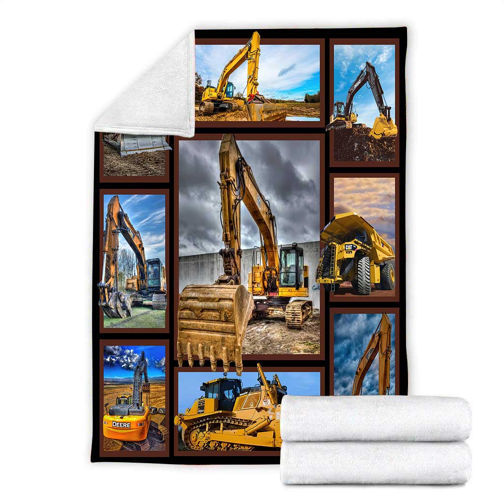 Excavator Soft and Warm Blanket XT