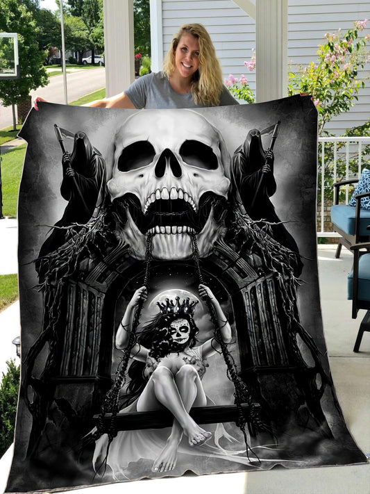 Premium Black Reaper Blanket