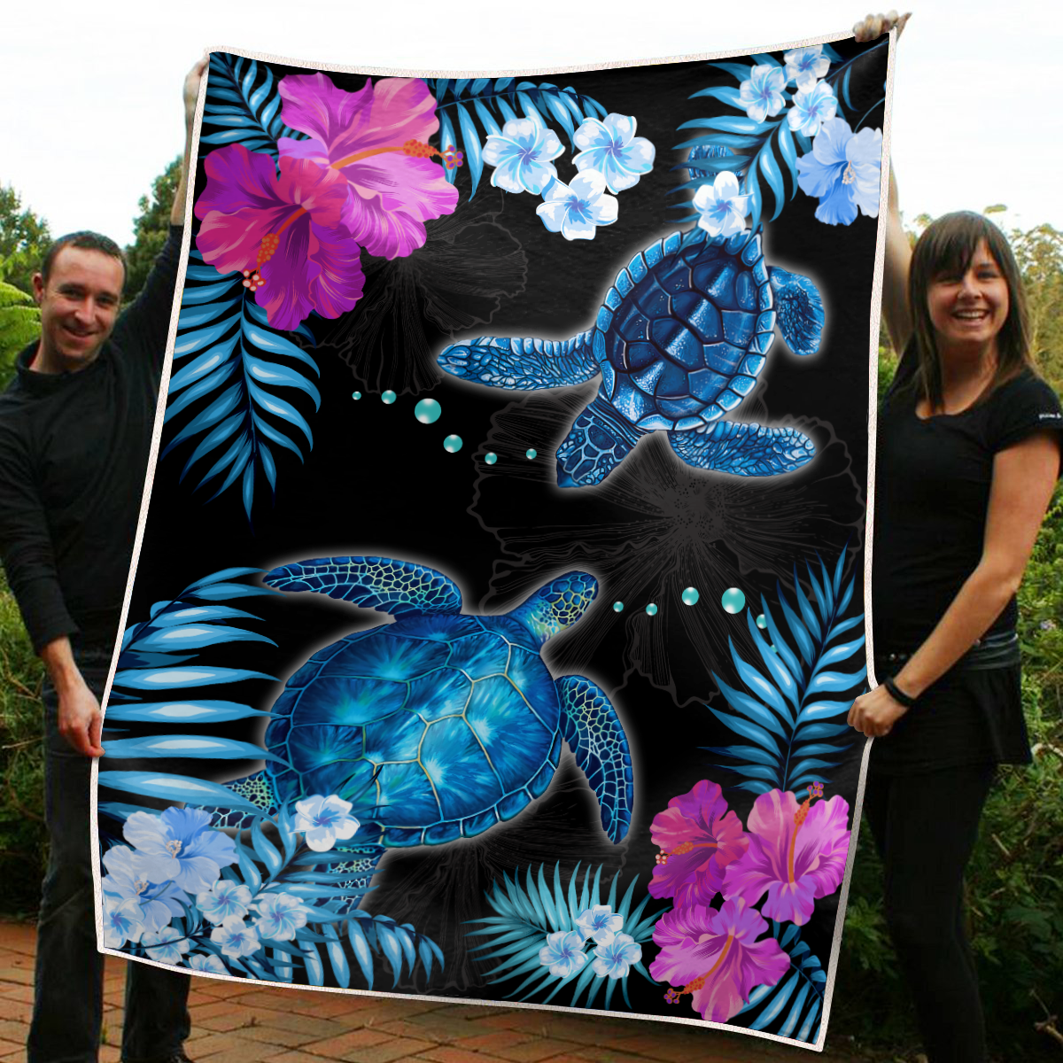 Premium Love Turtle Blanket