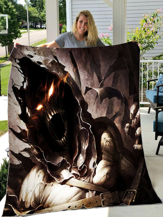 Premium Black Reaper Blanket