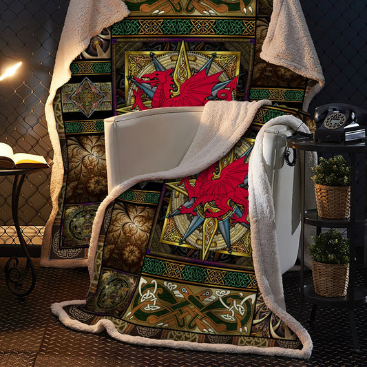 Celtic 3D All Over Printed Blanket