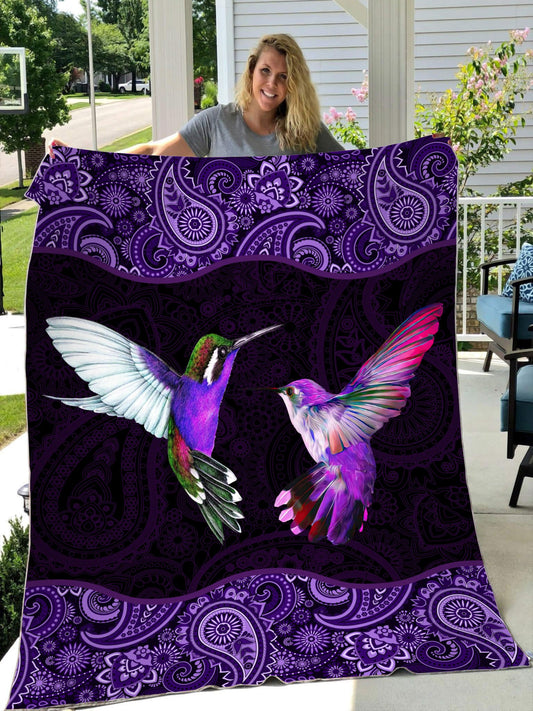 Hummingbird  3D All Over Printed  Blanket  NTN15052101