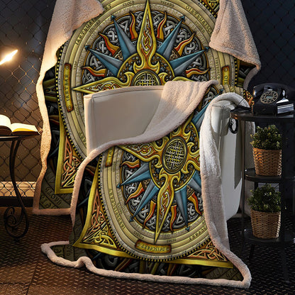 Celtic Compass 3D All Over Printed Blanket