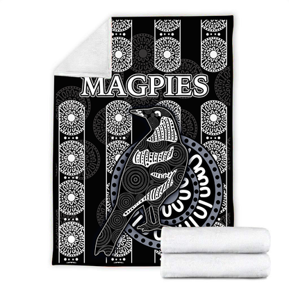 Premium Magpies Blanket