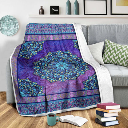 Mandala 3D All Over Printed Blanket
