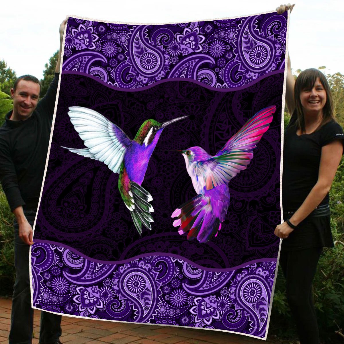 Hummingbird  3D All Over Printed  Blanket  NTN15052101