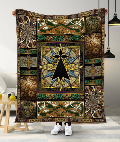 Celtic 3D All Over Printed Blanket
