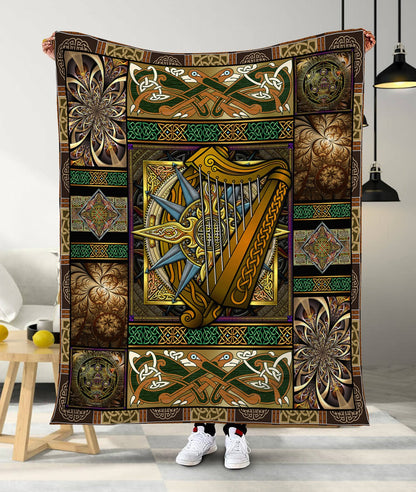 Celtic 3D All Over Printed Blanket