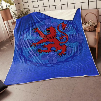 Premium Scotland Lion Blanket